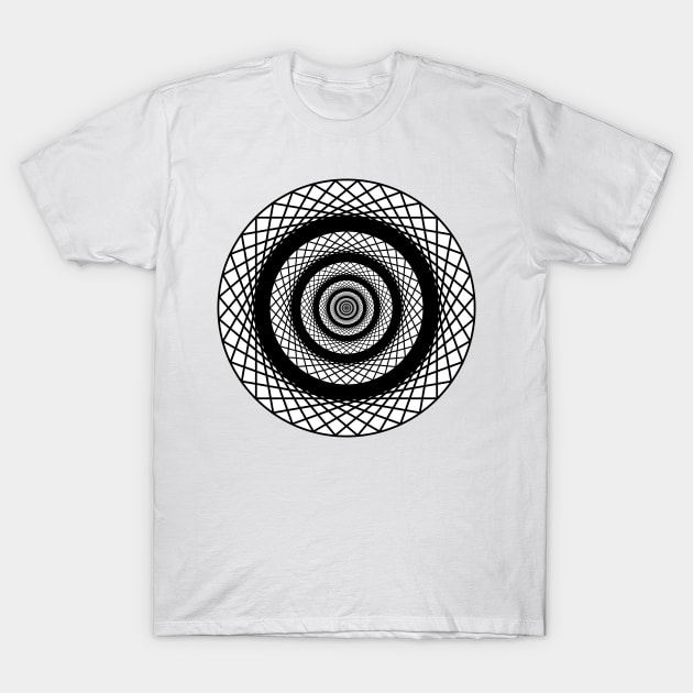 Spiral Not T-Shirt by KhanasWeb